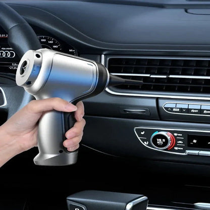 Compact Rechargeable Vacuum for Car and Home Cleaning - Ortekor