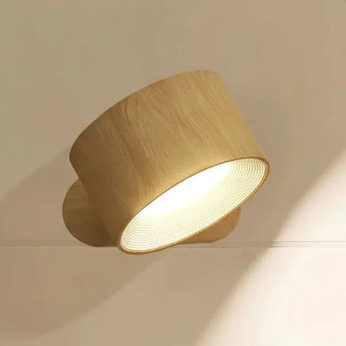 Swivel Wall Sconce LED Rechargeable Touch Control 3 Light Modes USB Powered 360 Degree Rotation Cordless Bedroom Reading Nightlight Hallway