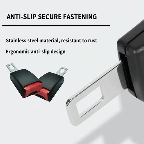BuckleEase | Rallonge de ceinture de sécurité avec installation rapide | Ajustement universel pour plus de confort et de sécurité