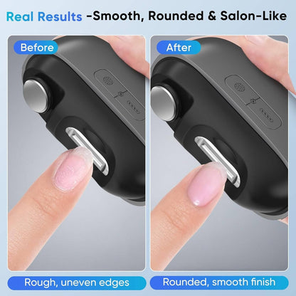 Coupe-ongles sans fil avec lumière LED intégrée