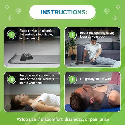 Oreiller cervical ergonomique en mousse à mémoire de forme avec housse amovible