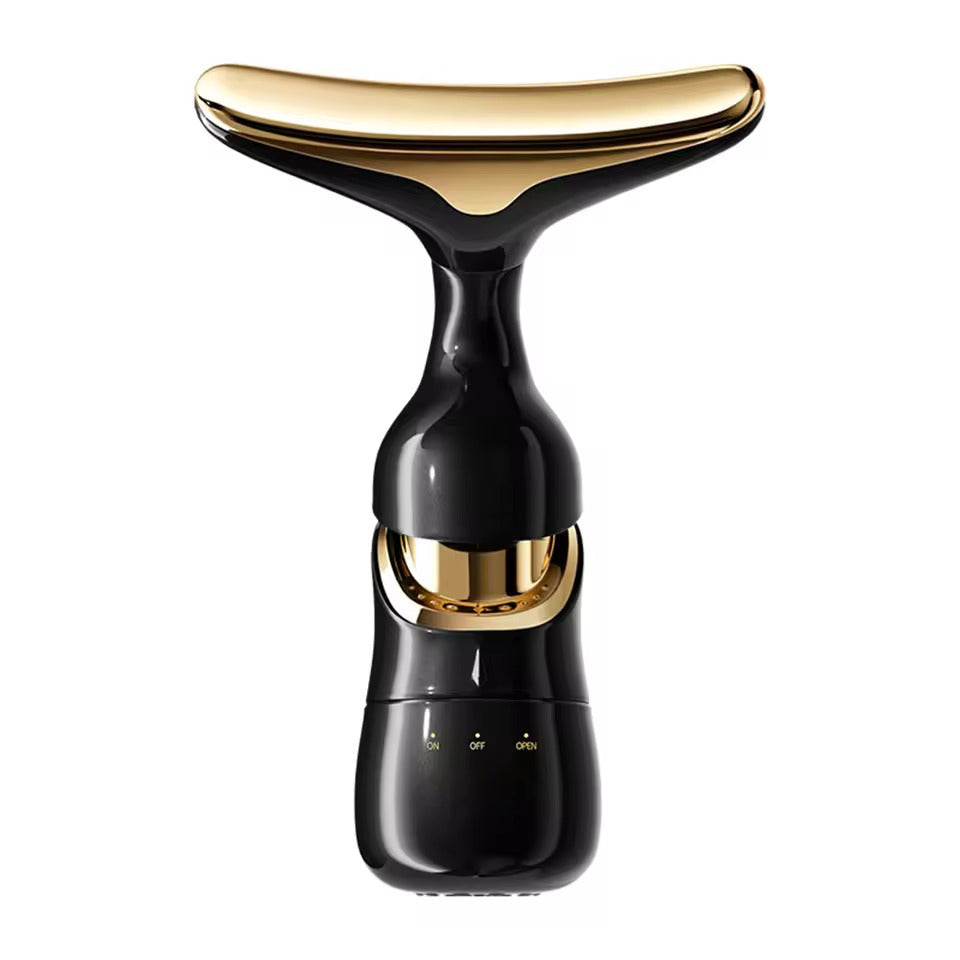 Masseur Facial Portable avec 3 Embouts Amovibles pour la Beauté