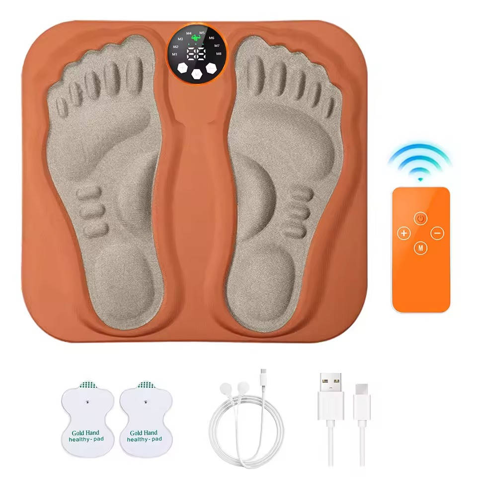 Masseur de pieds électronique compact avec télécommande