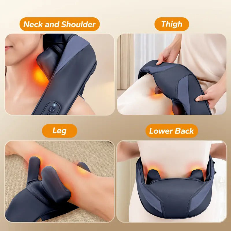 Masseur de nuque et d'épaules Shiatsu relaxant avec chaleur