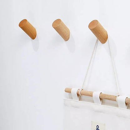 Wooden Wall Hanging Coat Hook