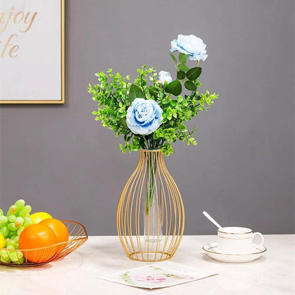 LumeGrid™ - Geometric Flower Vase