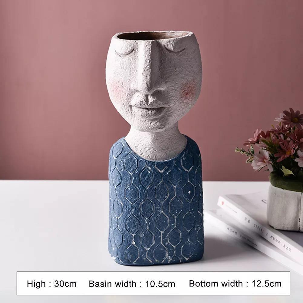 Persona Caricature Sculpture Pot