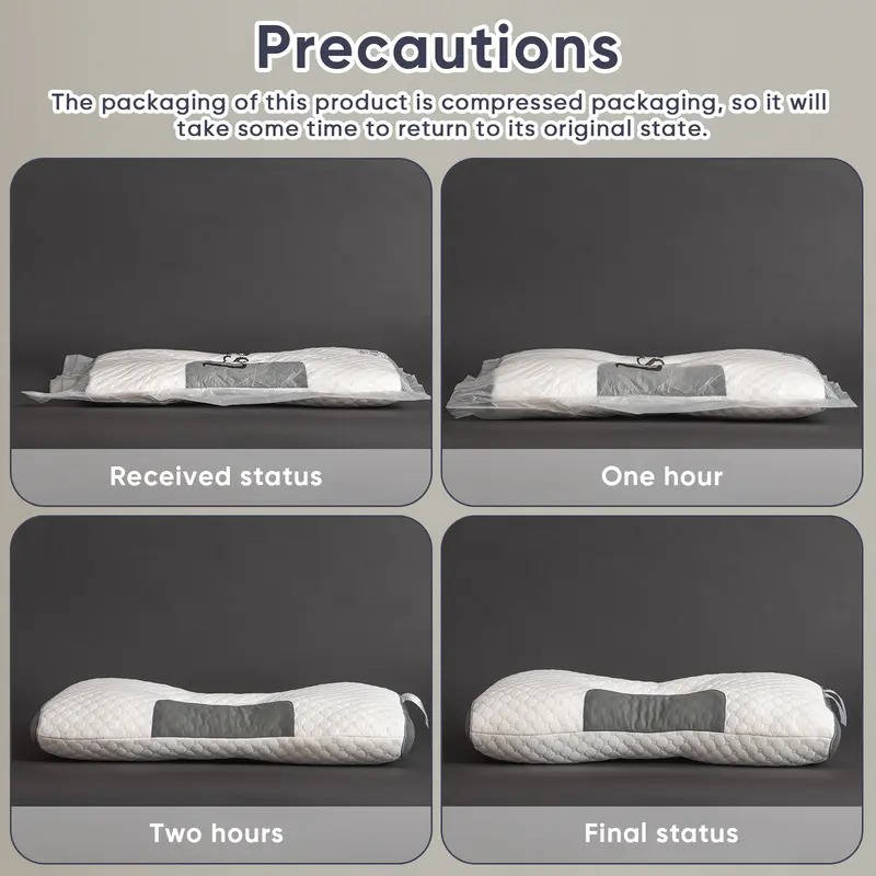 Ensemble d'oreillers cervicaux profilés pour un meilleur soutien du sommeil
