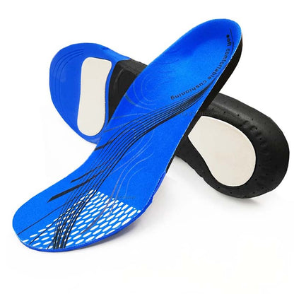 Orthopedic Insoles for Overpronation – Contoured Arch Support & Deep Heel Cup for Walking, Work & Athletic Footwear