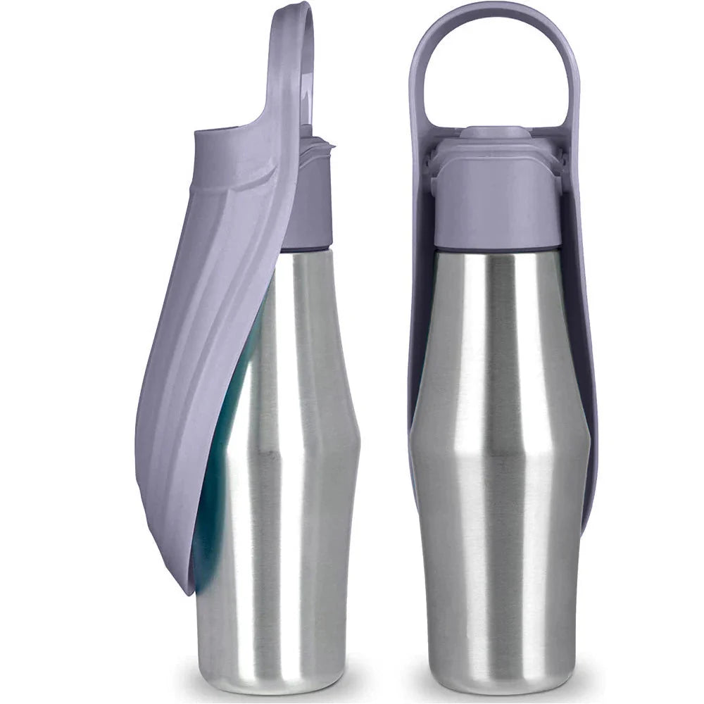 Solution d'hydratation Ortekor | Gourde isotherme pour chien avec conception anti-fuite | Pratique pour les aventures en plein air