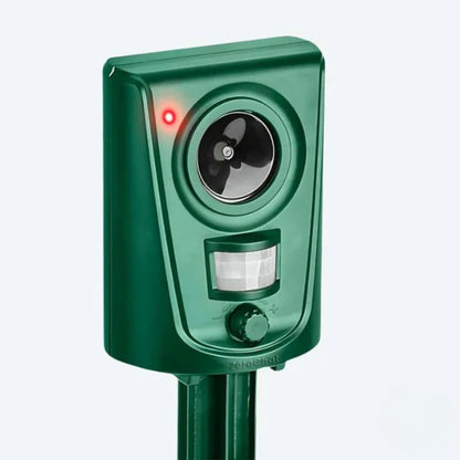 Outdoor Motion-Activated Cat Deterrent Device – Weatherproof Sonic Animal Repeller for Yard & Garden Protection