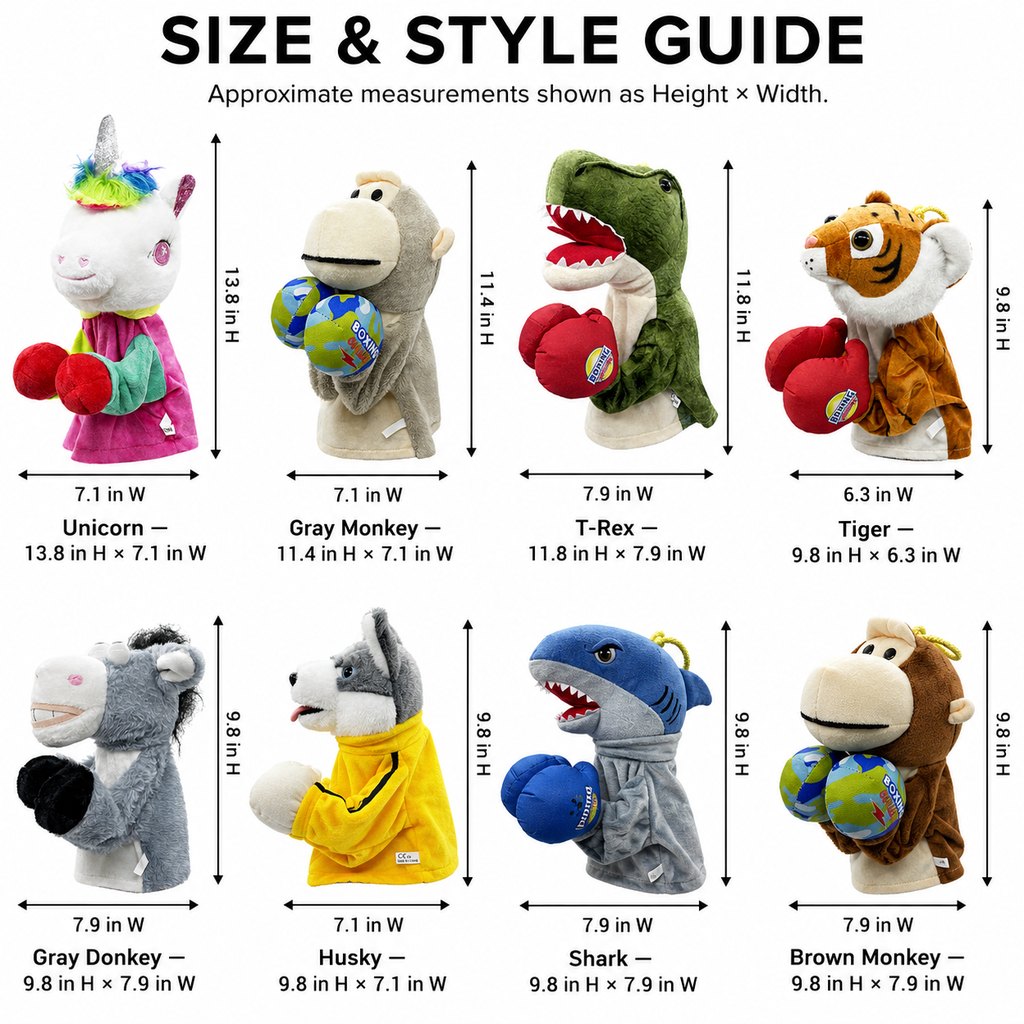 Ortekor Interactive Boxing Pet Puppet for Indoor Play – Squeeze-to-Punch Sound Toy for Bored Dogs & Cats