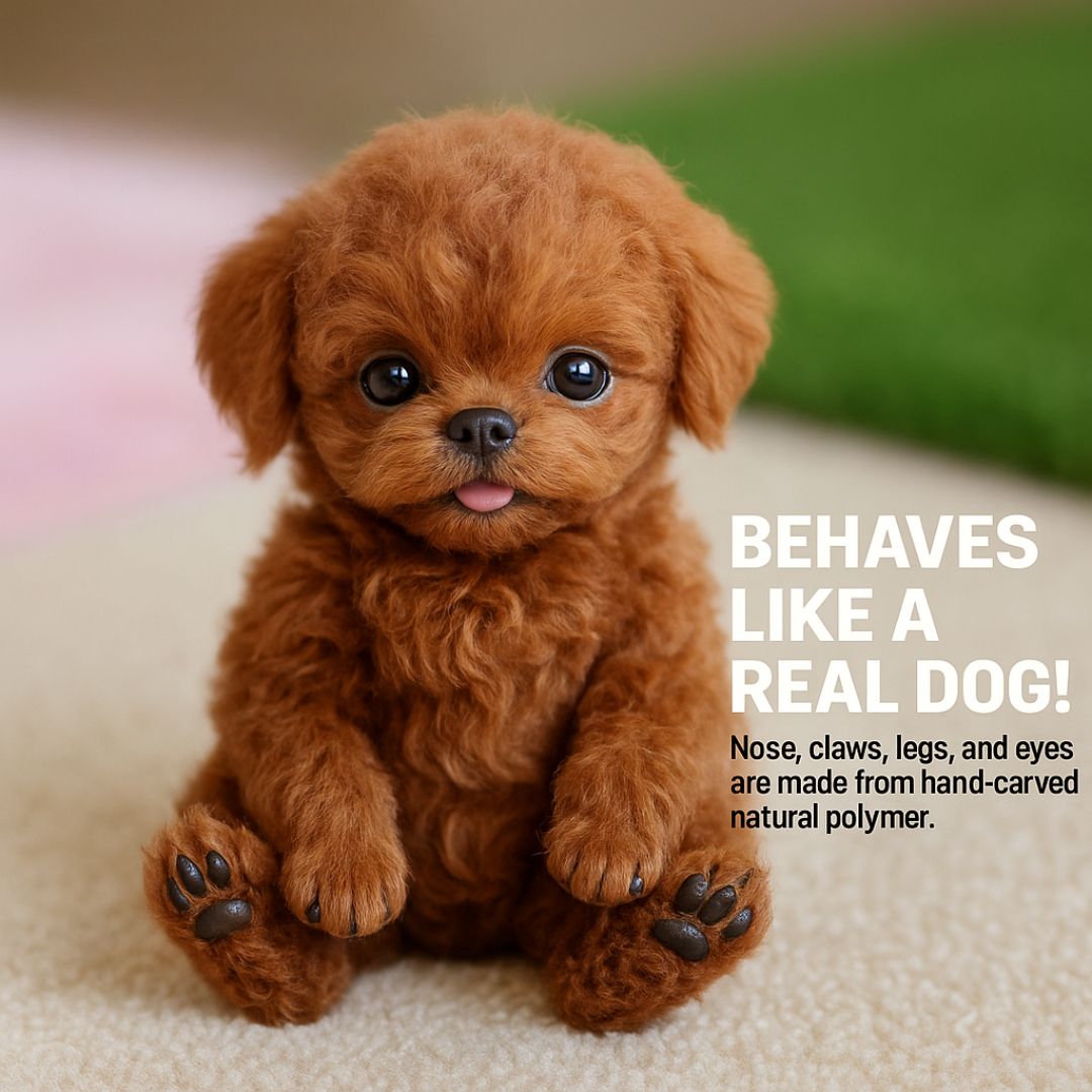 Electronic Pet Dog Toy for Kids – Touch & Sound Activated Robo Companion with Moving Tail & Barking Sounds