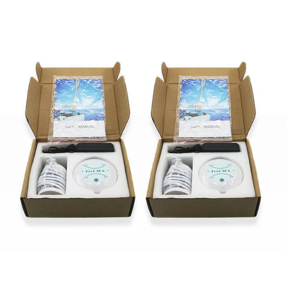 Ionic Detoxifying Foot Spa System with Array & Power Adapter for Home Wellness Therapy