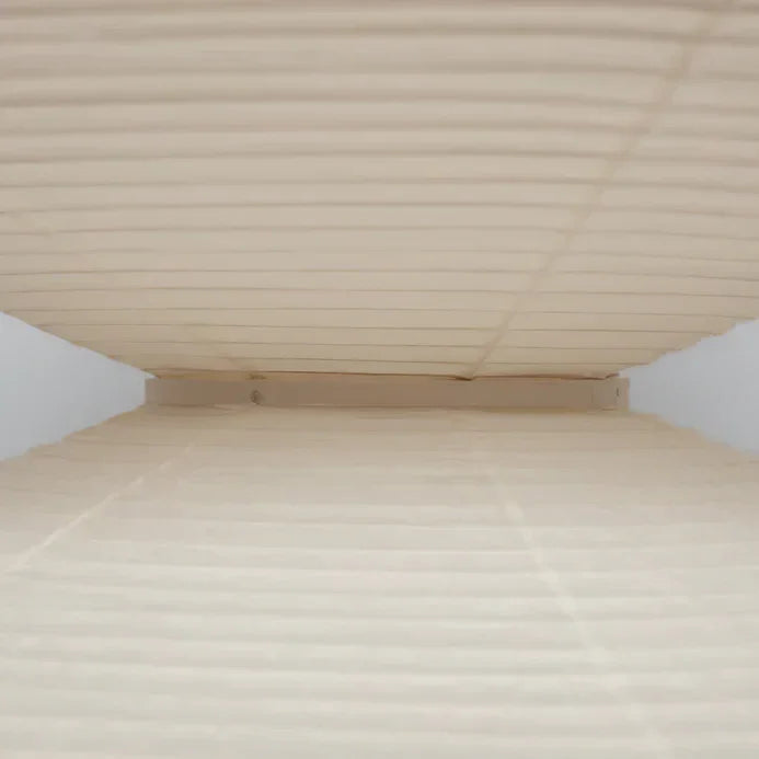 Cylindrical Drop Ceiling Fixture with Translucent Shade 55 inch or 94 inch Height E27 Socket Adjustable Cord for Stairwell Bedroom Entryway