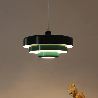Modern Minimalist Pendant Light 14-Inch Dome Metal Ceiling Fixture Dining Room Kitchen Cafe Nordic Style Home Lighting