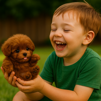 Touch-Activated Electronic Dog Toy with Motion & Sound Response for Kids