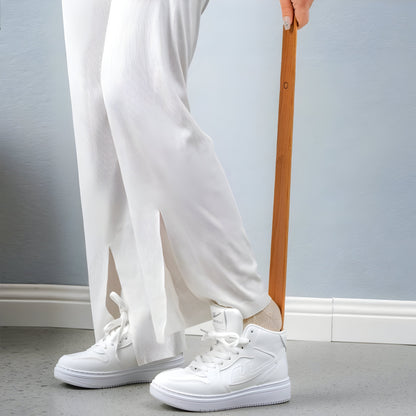Kendric Long Shoe Horn - Wooden, 55 cm, Magnetic, Ideal for Seniors