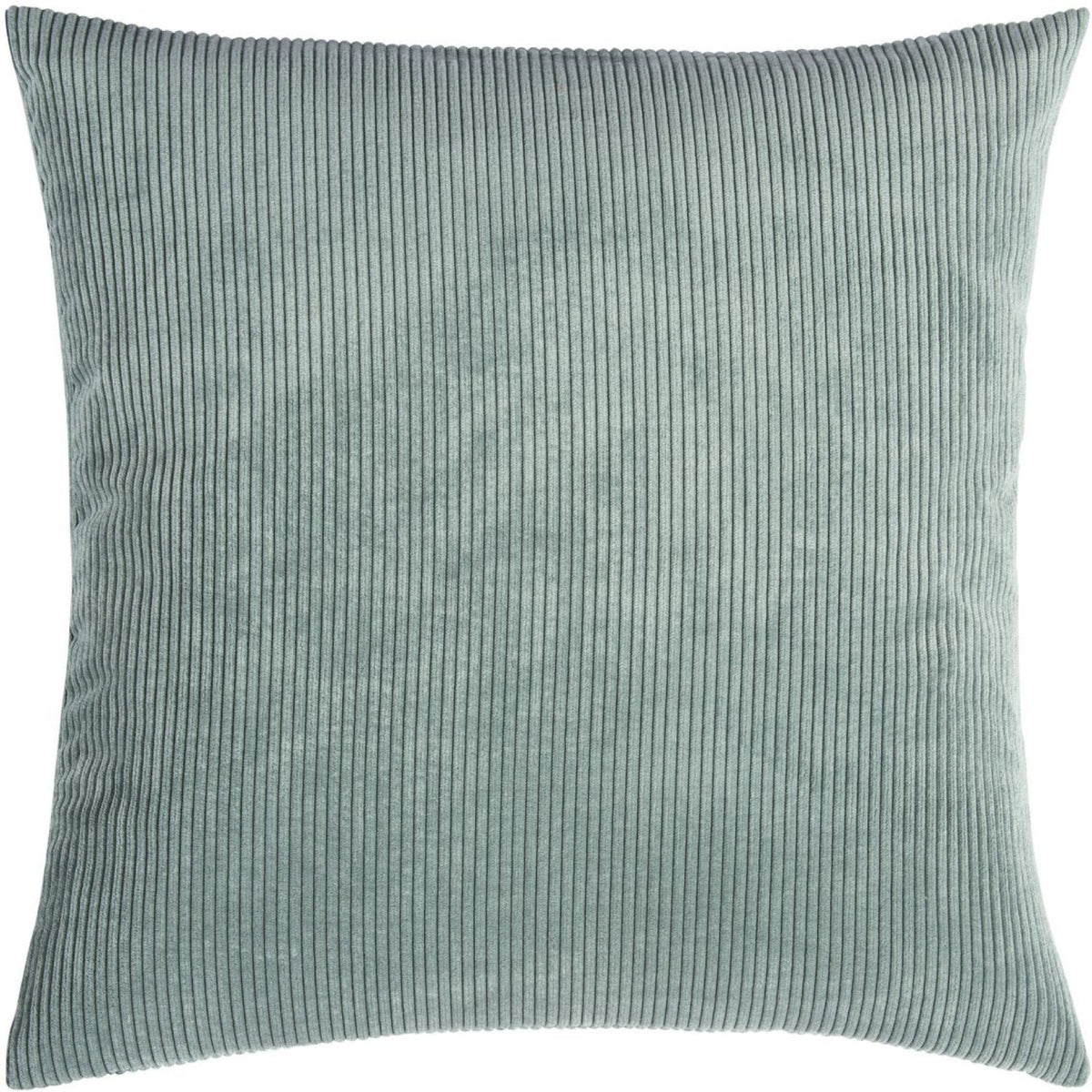 Ribbed Velvet-Look Pillow Cover Square Throw Cushion Case Soft Textured Home Decor for Couch Sofa Bedroom Living Room
