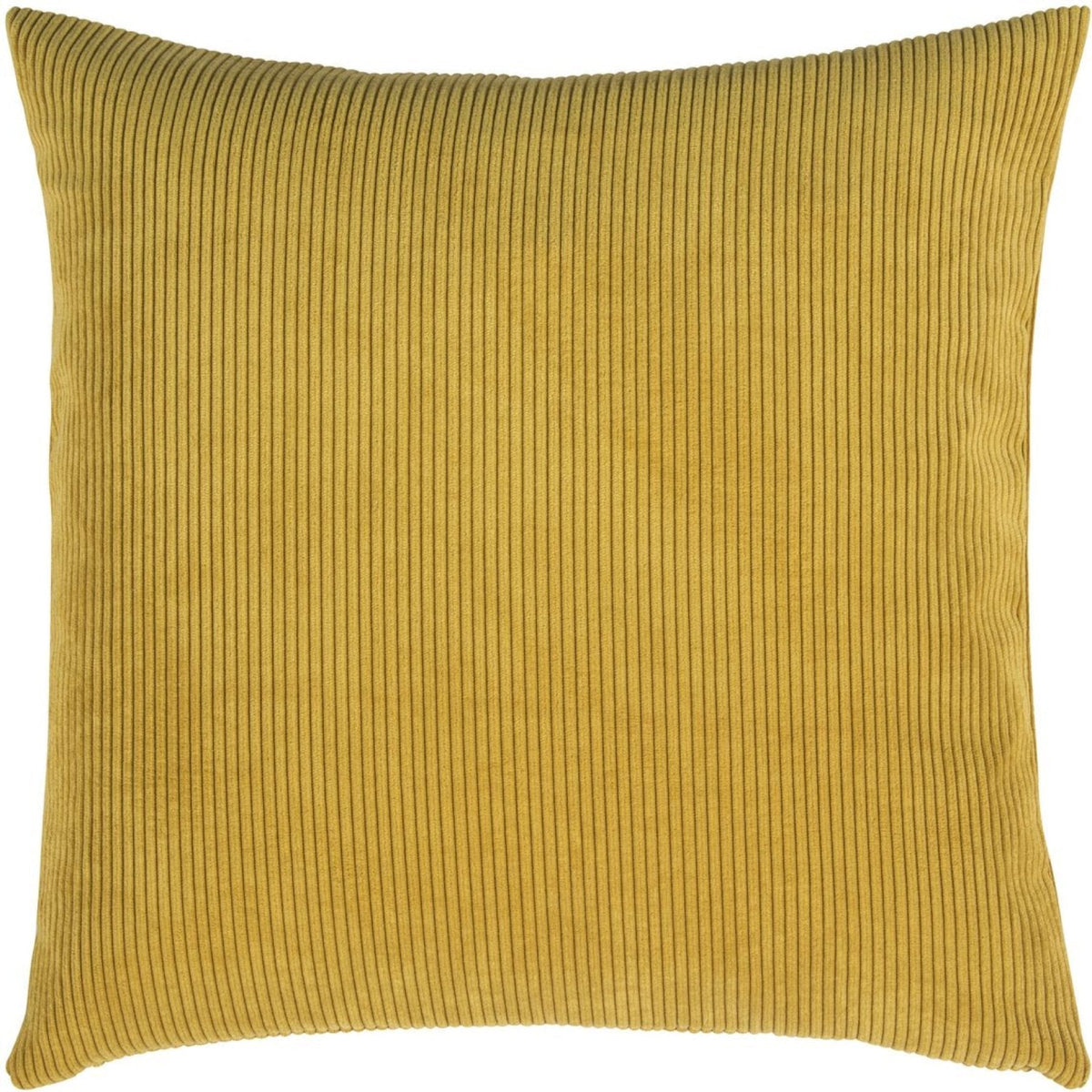 Ribbed Velvet-Look Pillow Cover Square Throw Cushion Case Soft Textured Home Decor for Couch Sofa Bedroom Living Room