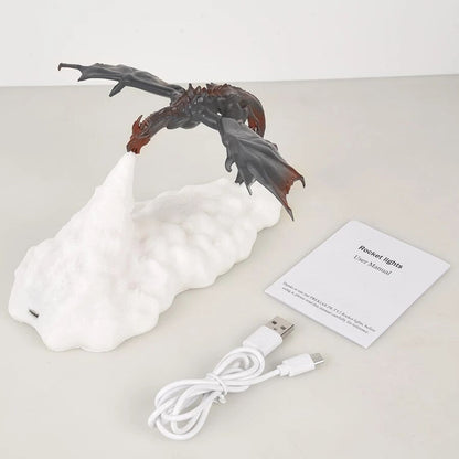 Inferno™ - Fire Breathing Drago Lamp