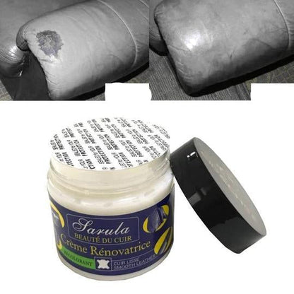 Leather Conditioner Treatment for Furniture Upholstery & Car Interiors – Fills Scuffs, Revives Faded Surfaces, Restores Natural Luster on