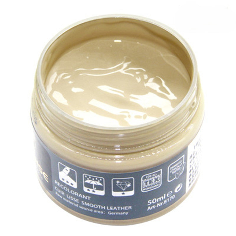 Leather Repair Balm for Furniture, Couches, Car Seats, Boots & Jackets - Scratch & Scuff Restorer, Color Match Cream for All Leather Goods