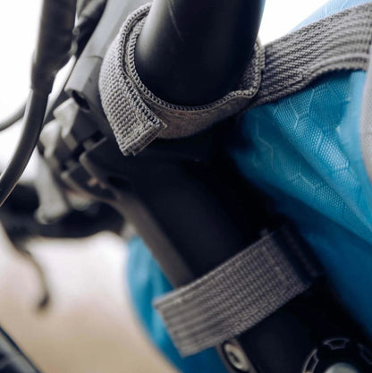All-Weather Bicycle Handlebar Pouch with Touchscreen Access