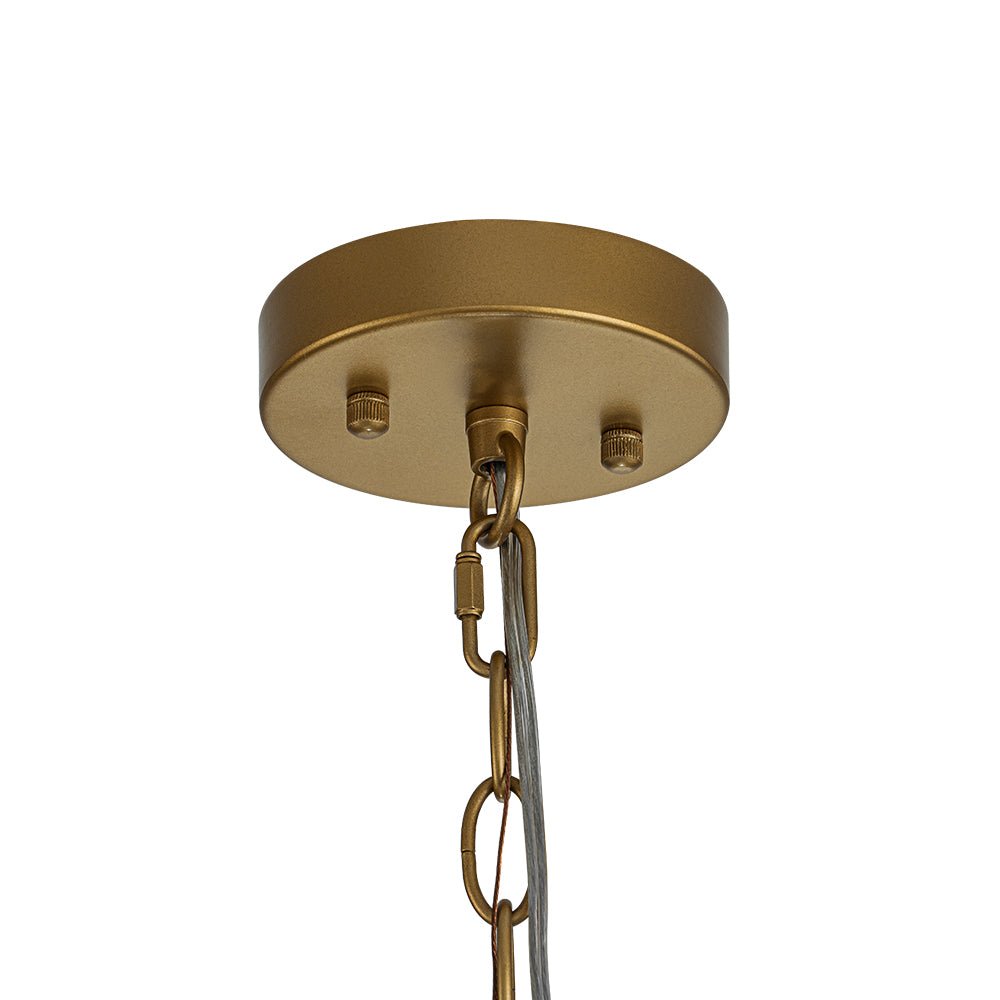 Single-Light Cylinder Glass Pendant with Metal Frame for Kitchen Island & Dining Room
