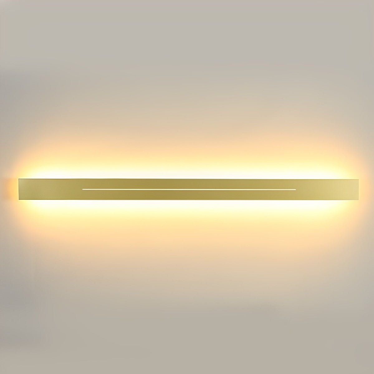 Linear LED Accent Strip Light 47 Inch Black Iron Acrylic Fixture Hardwired Adjustable Color Temperature for Bedroom Hallway Mirror Vanity Mo