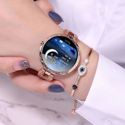 Montre connectée avec cardiofréquencemètre, bracelet d'activité avec suivi du sommeil, montre de sport pour iPhone et Android