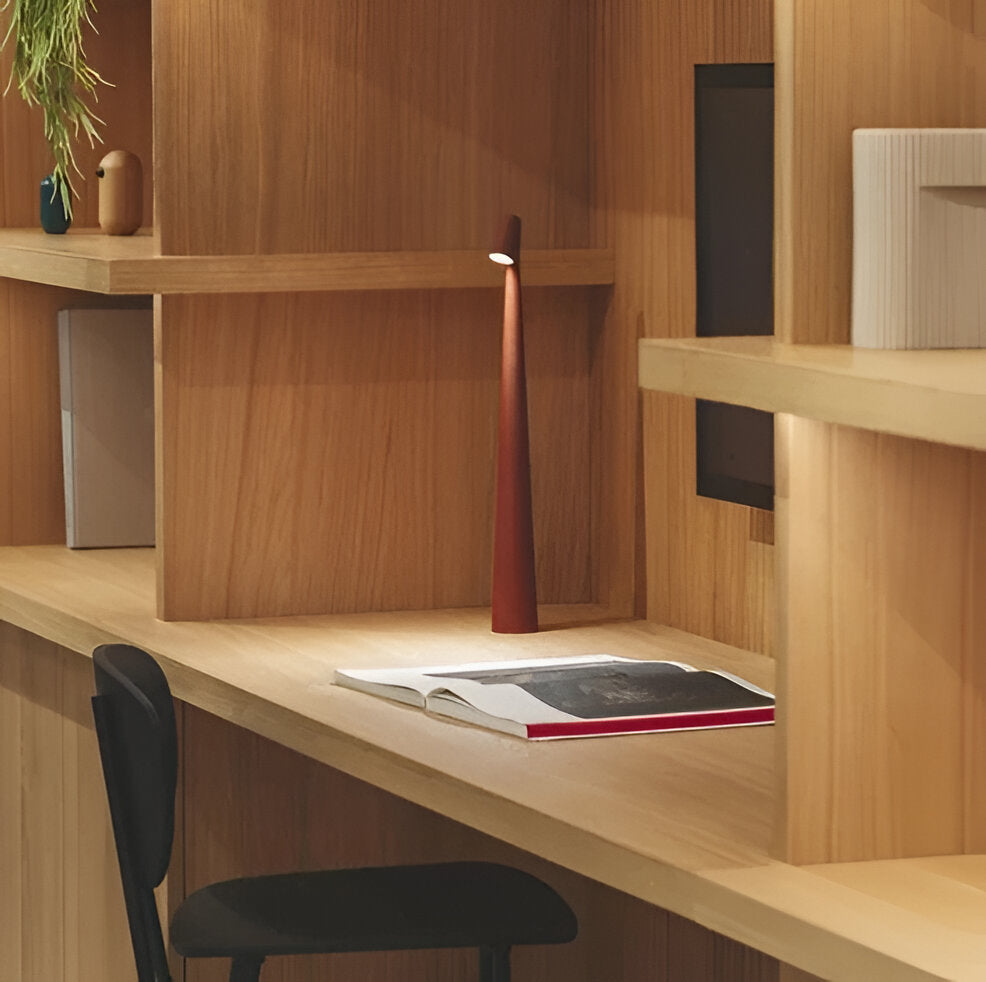 Lampe de bureau LED élégante, style moderne simple