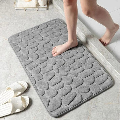 Tapis de douche antidérapant de qualité supérieure pour un confort luxueux | Facile à nettoyer pour plus de sécurité