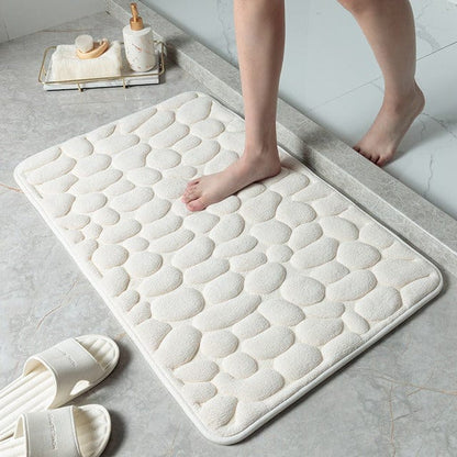 Tapis de douche antidérapant de qualité supérieure pour un confort luxueux | Facile à nettoyer pour plus de sécurité