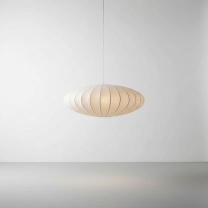 Crystal Ceiling Light 12 in Fabric Shade Fixture for Dining Room Living Room Hallway Decorative Hanging Lamp Glam Style