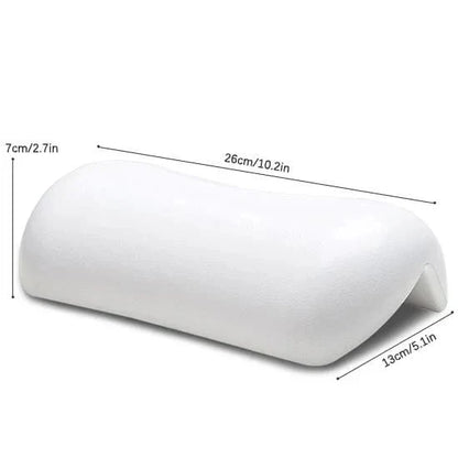 Coussin de bain avec ventouses – Soutien cervical rembourré pour la relaxation dans la baignoire et le spa, imperméable et antidérapant pour le bain à la maison