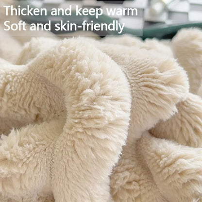Ultra-Soft Plush Throw Blanket for Couch, Bed & Sofa – Warm Faux Fur Comfort Blanket for Living Room & Bedroom