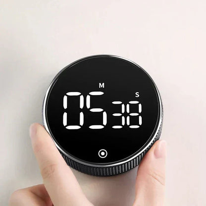 Desktop Focus Timer | Magnetic Timer for Work Sessions | Physical Task Timer for Home Office and Study | Portable Time Management Tool for