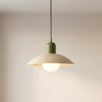 Round Iron Pendant Light with Adjustable 59 in Cable for Kitchen Island, Dining Table & Living Room | Scandinavian Modern Design in 20