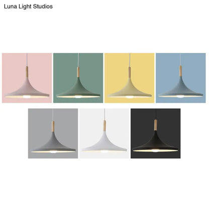 Adjustable Drop Ceiling Fixture – Powder-Coated Metal Shade with E26 Socket for Kitchen Island, Bedroom, Kids Room & Entryway