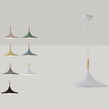 Adjustable Drop Ceiling Fixture – Powder-Coated Metal Shade with E26 Socket for Kitchen Island, Bedroom, Kids Room & Entryway