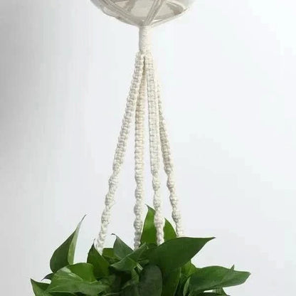 HANGBELLE – Ensemble de 4 paniers suspendus pour une décoration intérieure pleine de charme