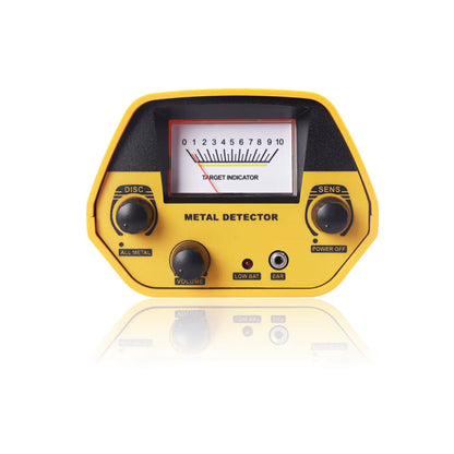 Handheld Treasure Finder with Waterproof Coil & Adjustable Shaft for Gold, Silver, Coins & Relics | Beach & Land Detection