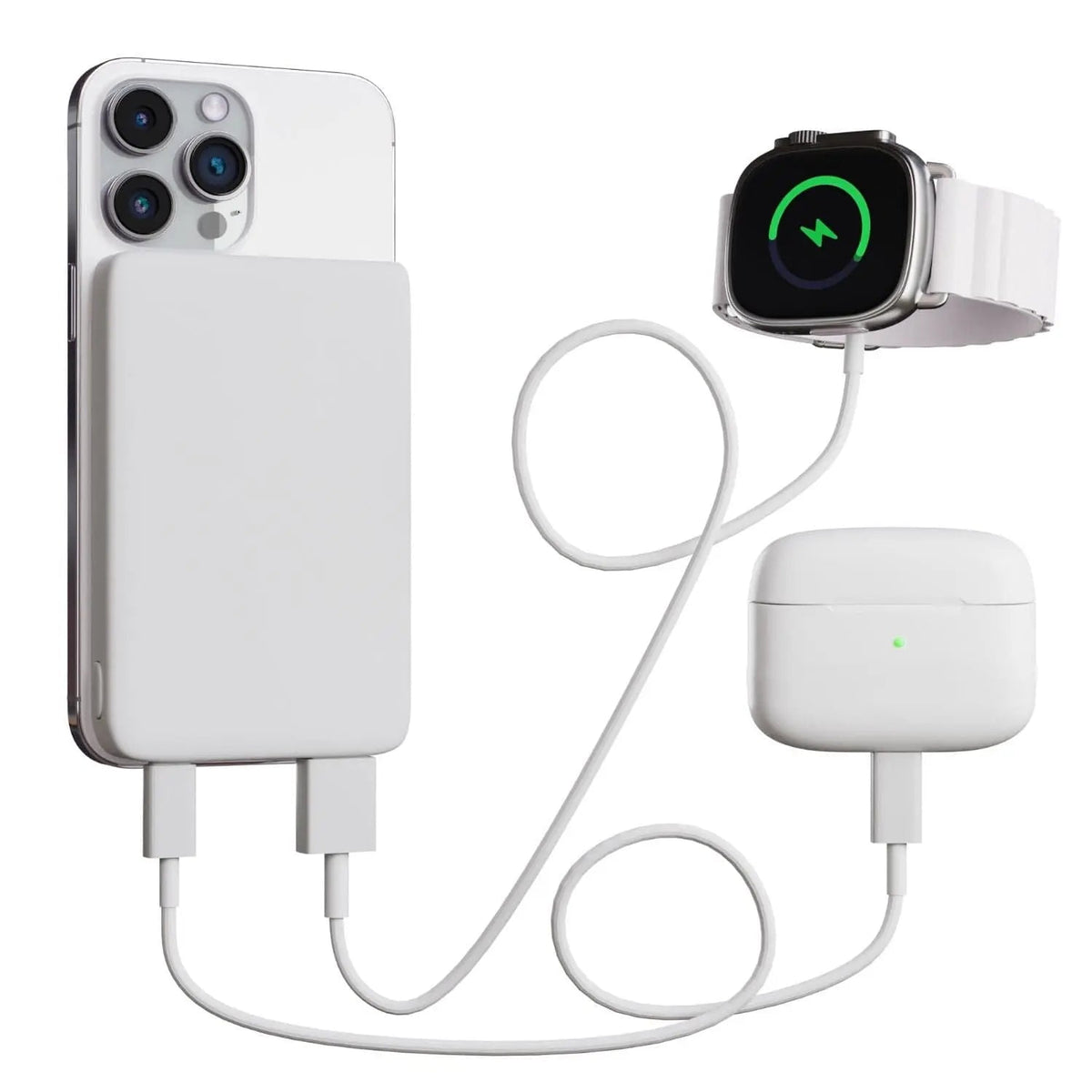 Magnetic Battery Pack for iPhone – Snap-On Wireless Charging Solution