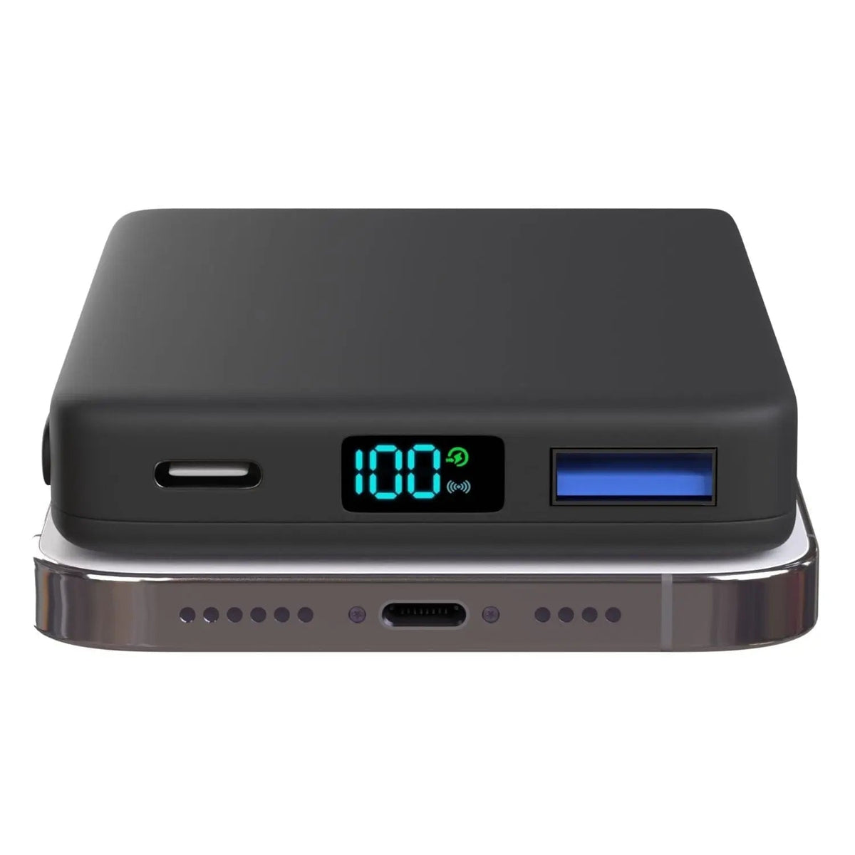 Magnetic Battery Pack for iPhone – Snap-On Wireless Charging Solution