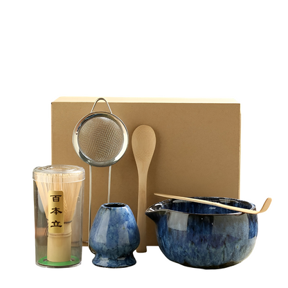 Matchira – Set de préparation traditionnel pour thé matcha (6 pièces)