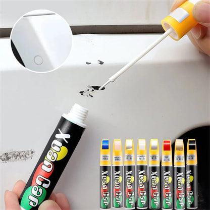 Car Scratch Repair Pen Kit - Touch-Up Paint Marker for Auto Body Chips & Scuffs - Waterproof Quick-Dry Formula in 7 Colors for Sedan SUV Tru