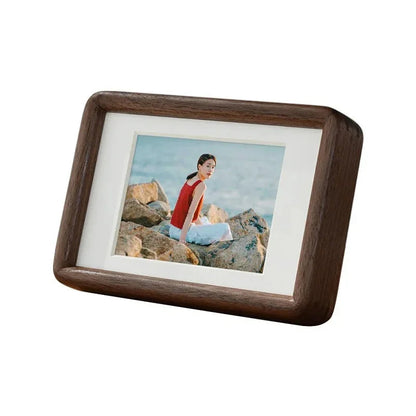 Hardwood Picture Frame 8.3×11.7 in Portrait A4 Mortise Joiner Wedding Memory Display Wall Hanging Living Room Bedroom Hallway Gallery Arrang