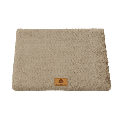 Tapis pour chien lavable, lit pour animal de compagnie doux et portable pour chiens de toutes races, tapis de caisse rembourré pour les voyages et la maison