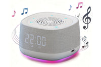 Calm Sleep | White Noise Machine for Sleep with Alarm Clock & Breathing Light | Multi-Function Device for Relaxation